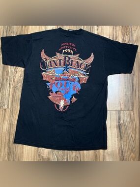 VTG 90s Clint Black 1995 North American Tour black Shirt Sz XL